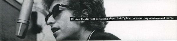 bob dylan bookmark Behind Close Doors by Clinton Heylin back