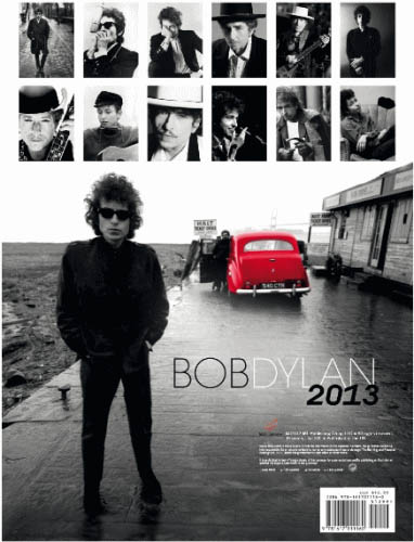 bob dylan calendar 2013