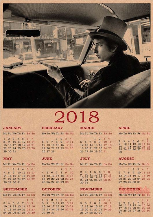 calendar 2018 aliexpress
