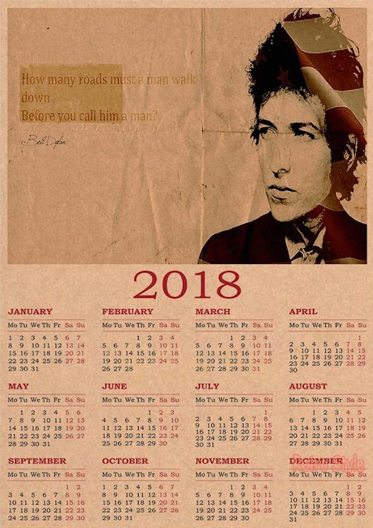 calendar 2018 aliexpress 4