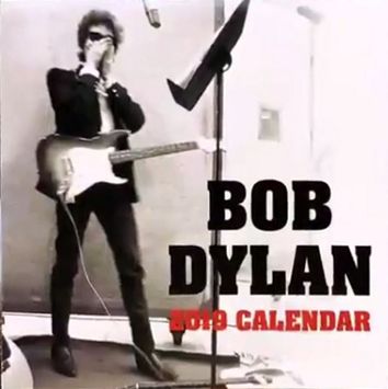 bob dylan 2019 calendars created by Ale Bigio