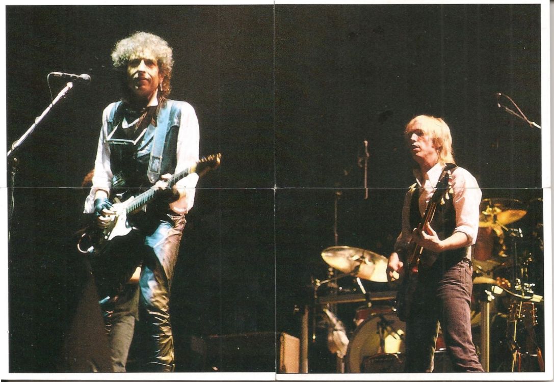 bob dylan and Tom Petty 1987 panini set