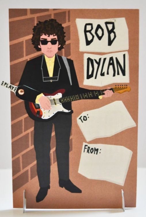 bob dylan birthday card