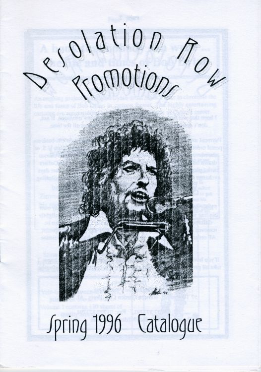 bob dylan desolation row promotions catalogue