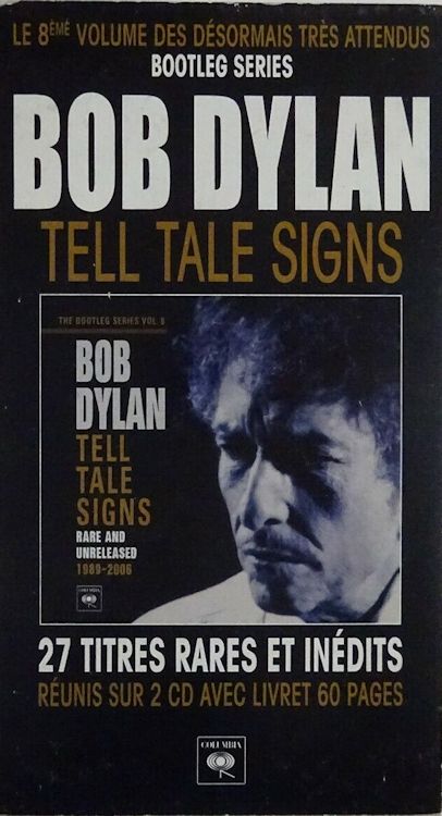 bob dylan tell tale signs display