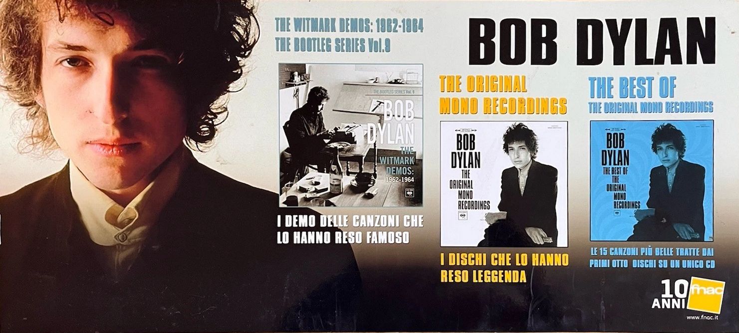 bob dylan tell tale signs display