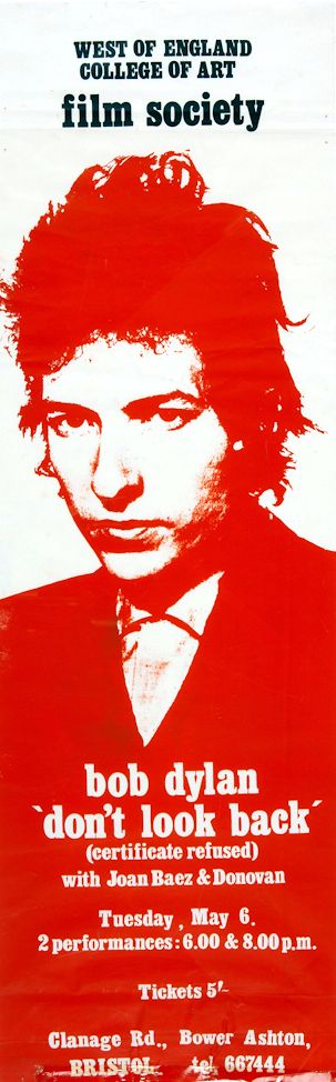 bob dylan dont look back film ticket