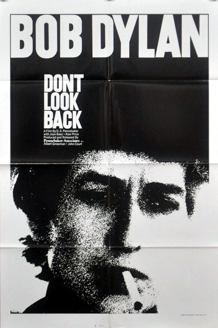 bob dylan poster 1983 for dont look back film