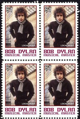 bob dylan fantasy stamp 10