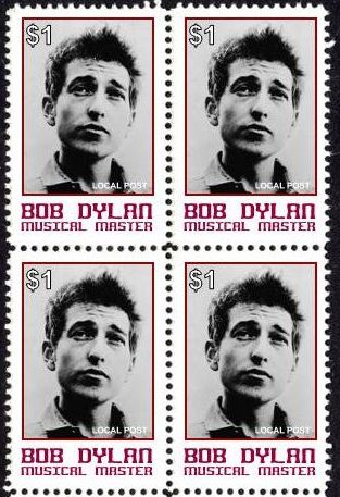 bob dylan fantasy stamp 12