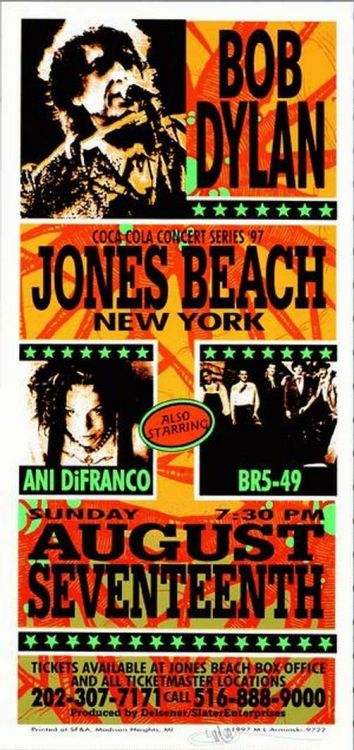 jones beach 1997 flyer