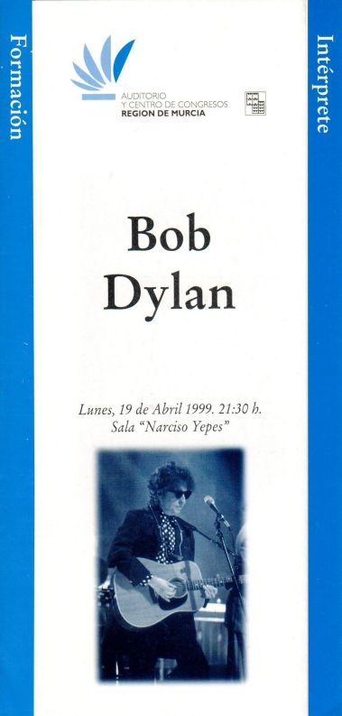 Murcia 1999 flyer