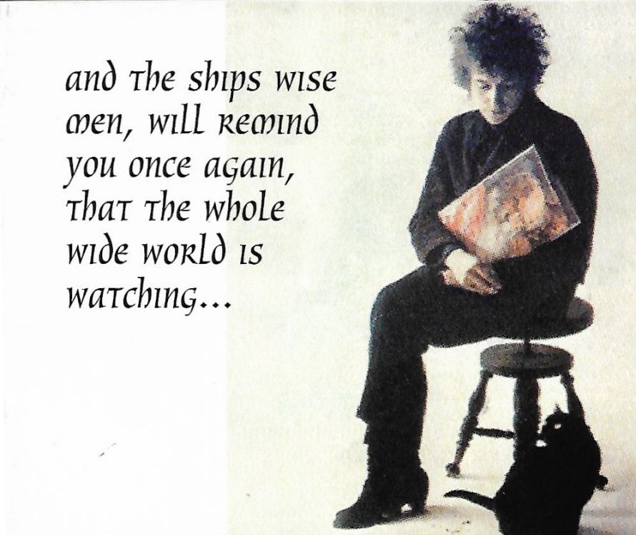 bob dylan the famous etiquette book 2 greeting card