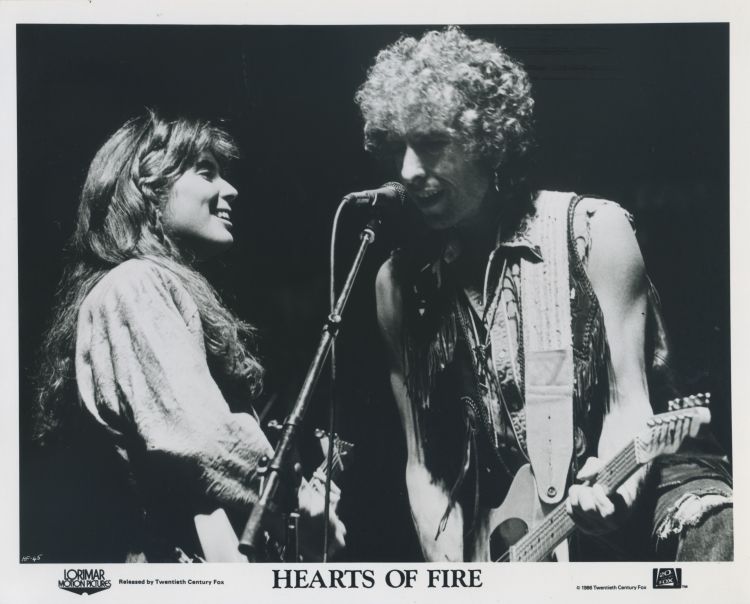 bob dylan hearts of fire film captions