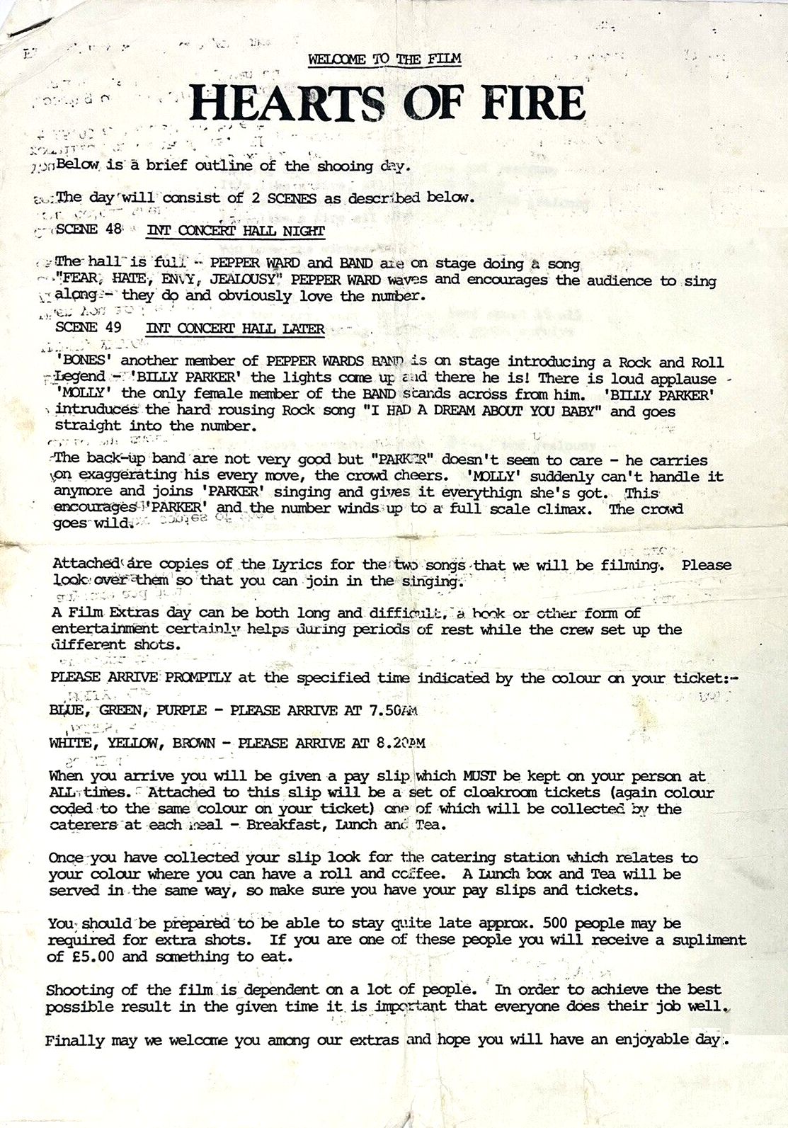 hof instructions