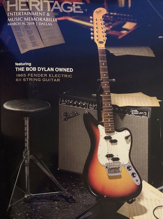 Heritage Auction March 2019 Bob Dylan