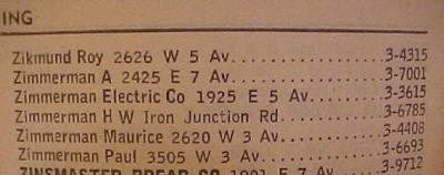 Hibbing telephone directory Northwestern Bell