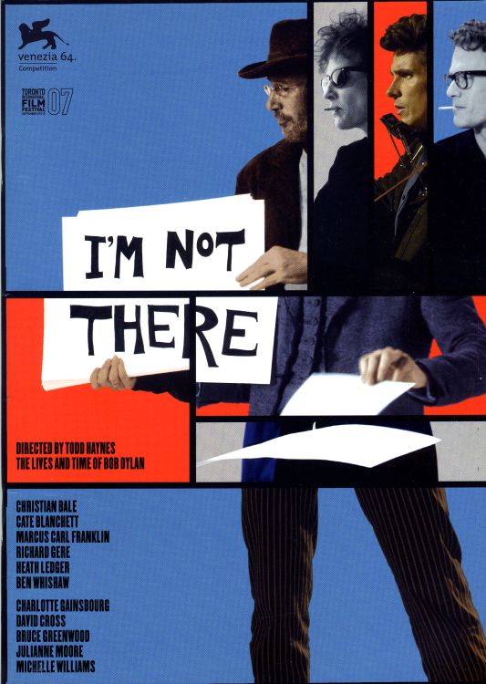 bob dylan i'm not there film International publicity booklet