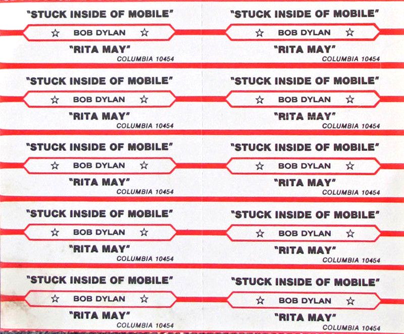juke box strip stuck inside of mobile hit oldy