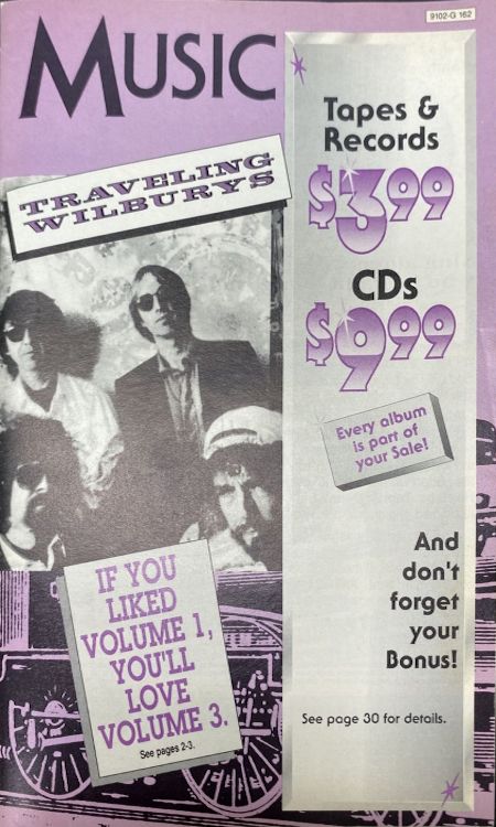 music 1991 sales catalogue