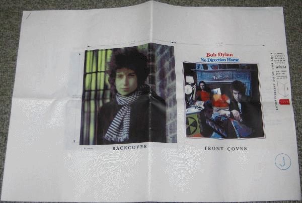 bob dylan no direction home japan test proof #1