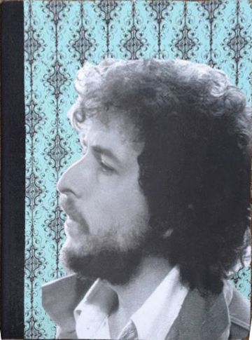 hand crafted bob dylan notebook