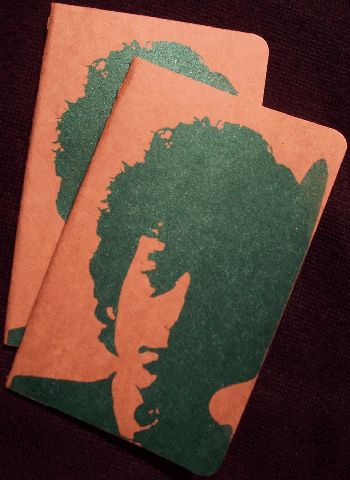 bob dylan pocket size notebook