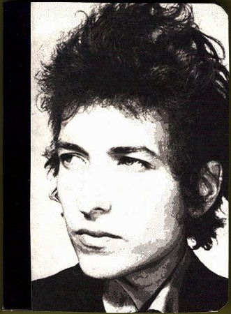 bob dylan mini journal notebook