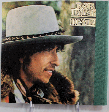 bob dylan desire back cover notebook