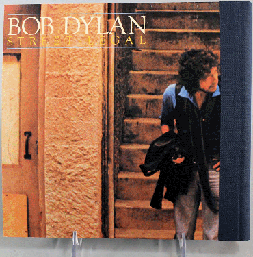 bob dylan street legal back notebook