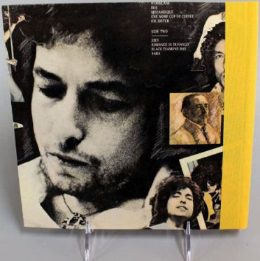 bob dylan desire back cover back notebook