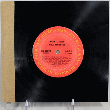 bob dylan new morning notebook