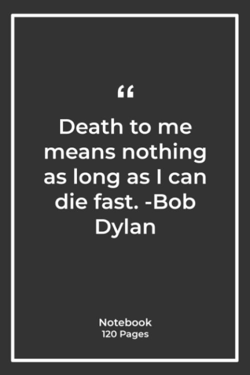 composition bob dylan notebook