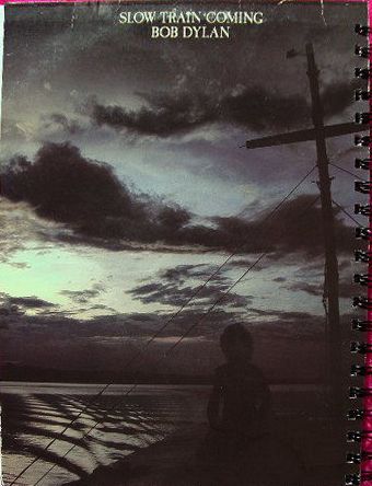 bob dylan slow train coming original spiral bound back notebook