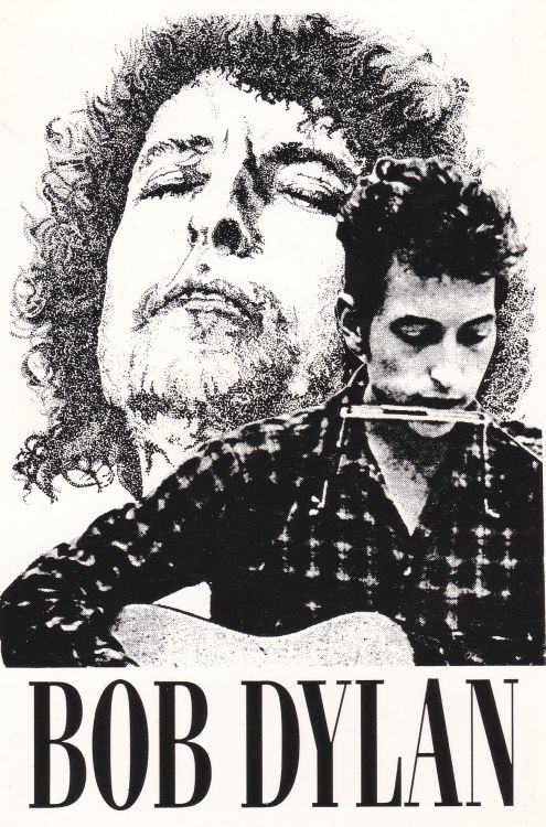 Robert Allen Zimmerman by Peter Brandt postcard