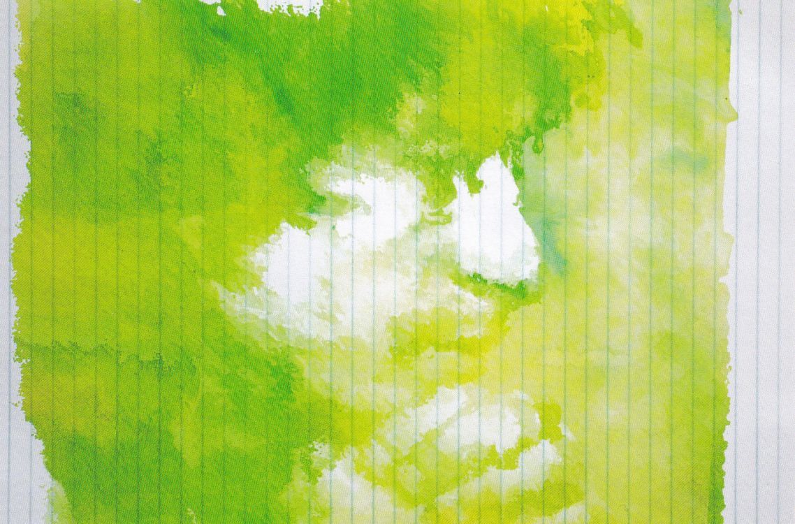 Bob Dylan by Carlie Barras postcard