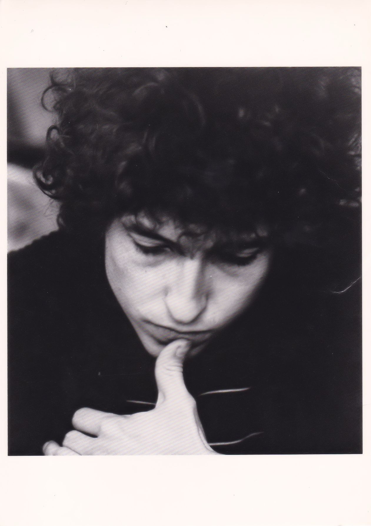 Bob Dylan los angeles 1966 postcard