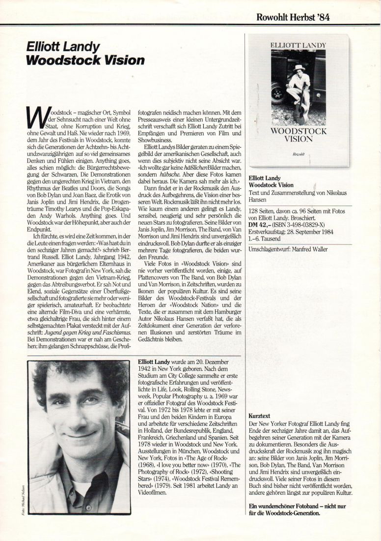 Woodstock Vision German edition promo