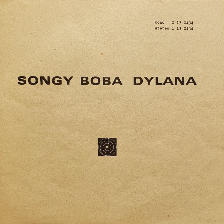 SONGY BOBA DYLANA booklet