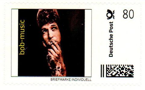 bob dylan germany stamp
