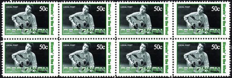 bob dylan fantasy stamp 1