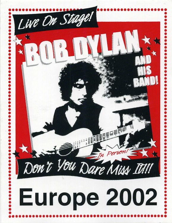 bob dylan 2002 european tour