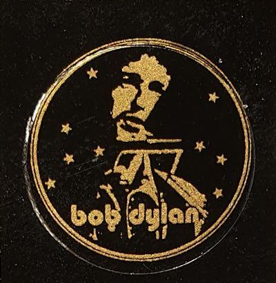 bob dylan germany 1970 sticker