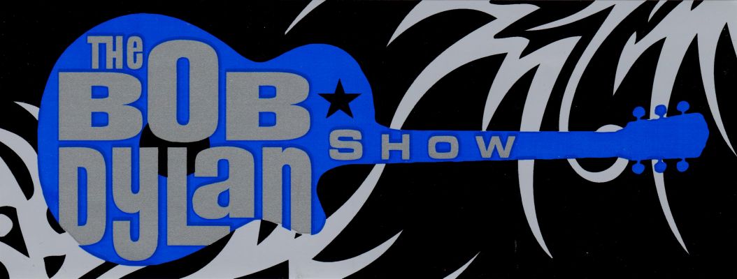 the bob dylan show sticker
