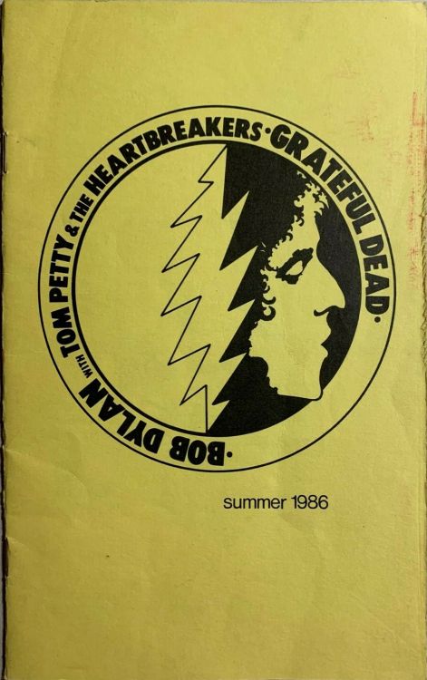 tour itineraries Summer 1986 bob dylan Tom Petty