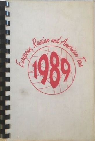 tour itineraries europe 1989 bob dylan