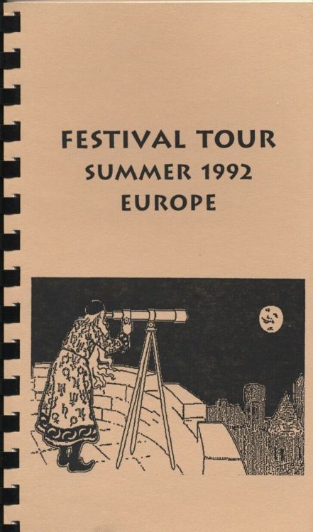 tour itineraries 1992 Europe bob dylan
