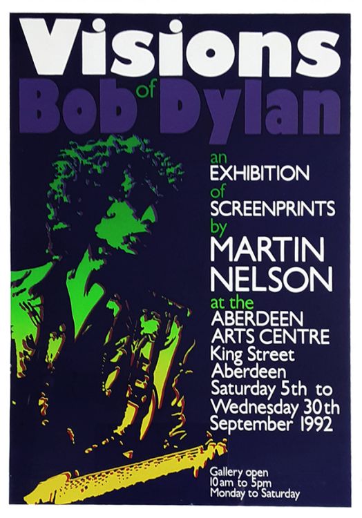 visions of bob dylan exhibition