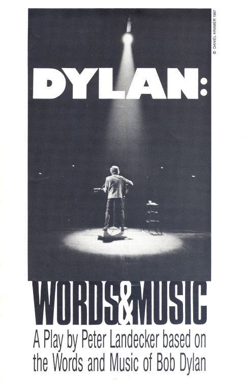 Bob Dylan theater Dylan Word And Music