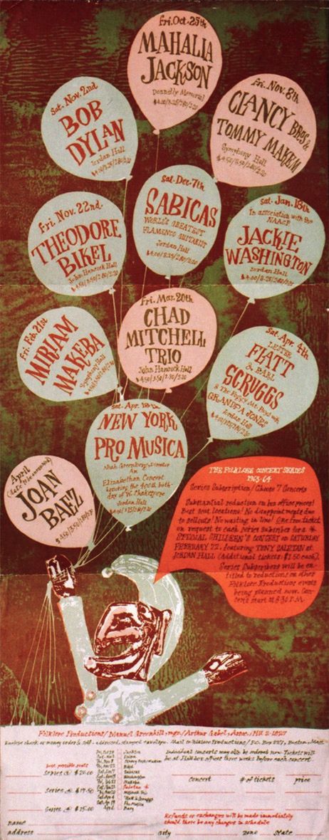 Boston 1963 flyer